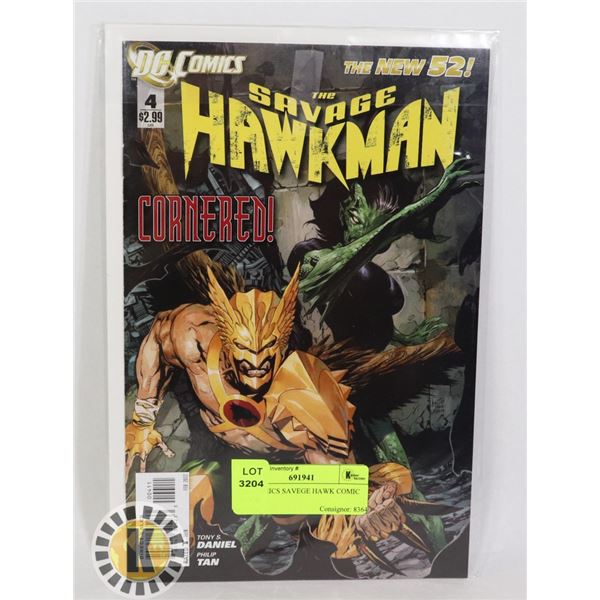 DC COMICS SAVAGE HAWK COMIC BOOK