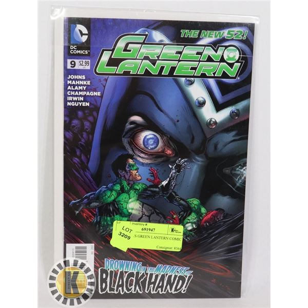 DC COMICS GREEN LANTERN COMIC BOOK