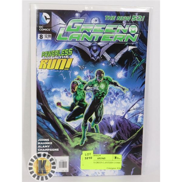 DC COMICS GREEN LANTERN COMIC BOOK