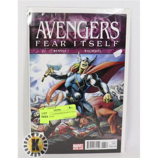 MARVEL 13 AVENGERS FEAR IT SELF COMIC BOOK