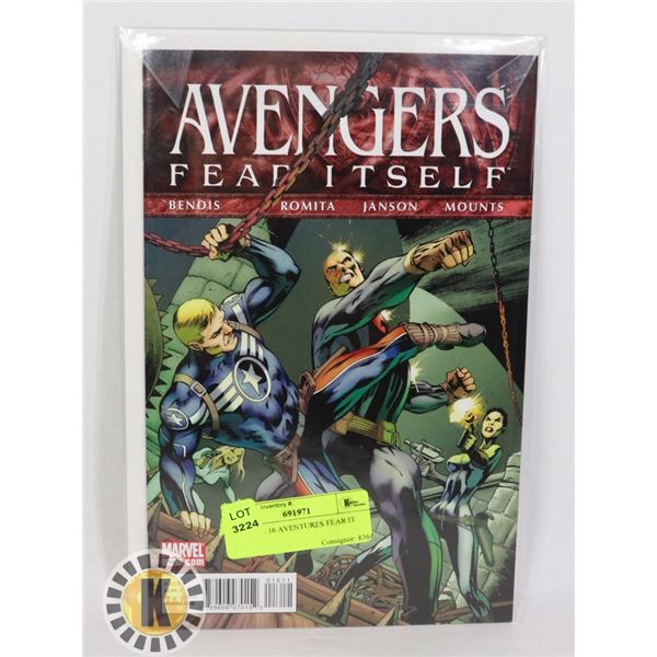 MARVEL 16 ADVENTURES FEAR IT SELF