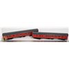 Image 1 : 2 HOGWARTS TOY TRAINS RED AND BLACK