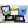 Image 1 : BOX OF FRAMED ART DISPLAYS
