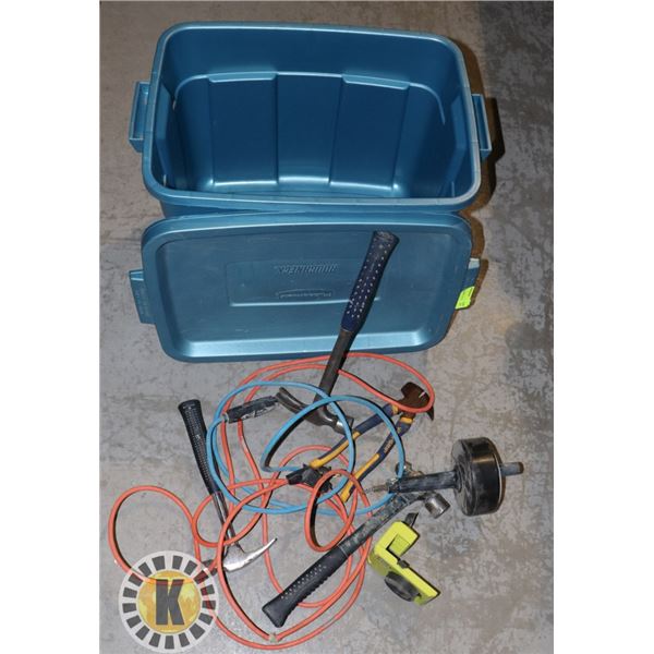 BOX OF TOOLS