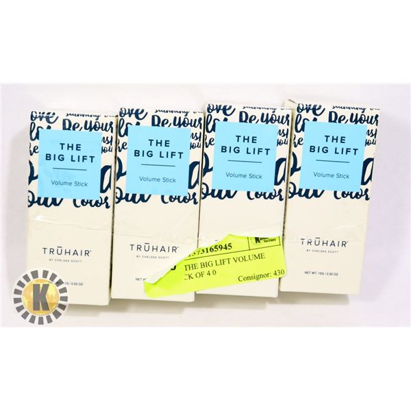 TRUHAIR THE BIG LIFT VOLUME STICK PACK OF 4 0