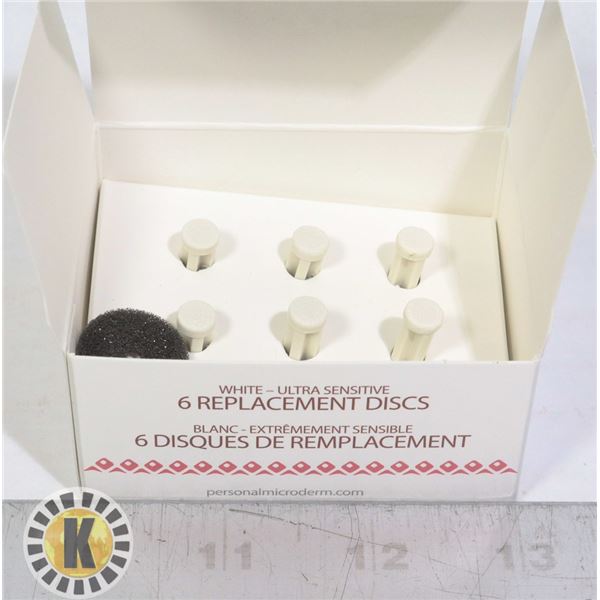 PMD 6 REPLACEMENT DISCS  WHITE