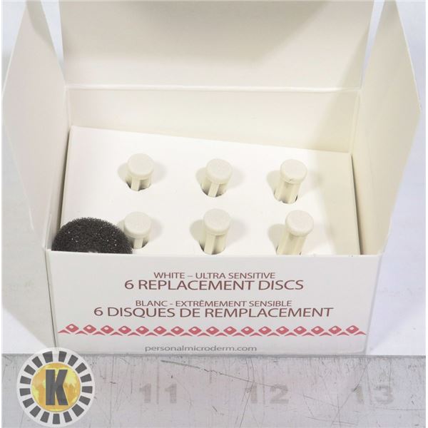 PMD 6 REPLACEMENT DISCS  WHITE