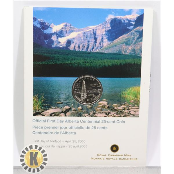 2005 CANADIAN OFFICIAL FIRST DAY ALBERTA