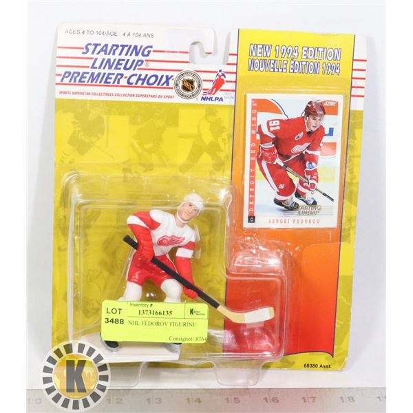 SERGEI NHL FEDOROV FIGURINE