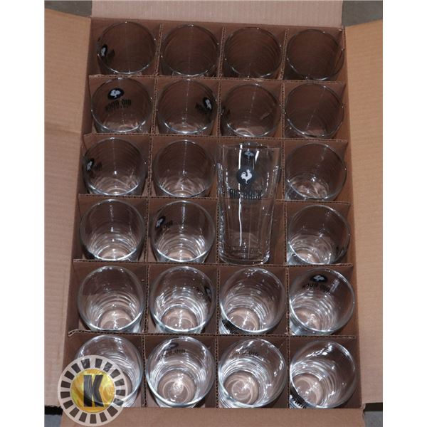 24 UNITS OF BIG ROCK BREW GLASS