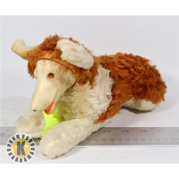 VINTAGE STUFFED DOG TOY