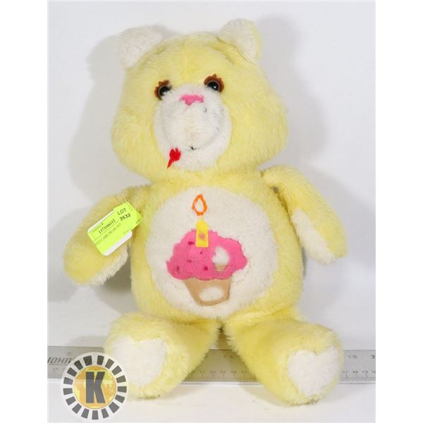 STUFFED CARE BEAR YELLOW