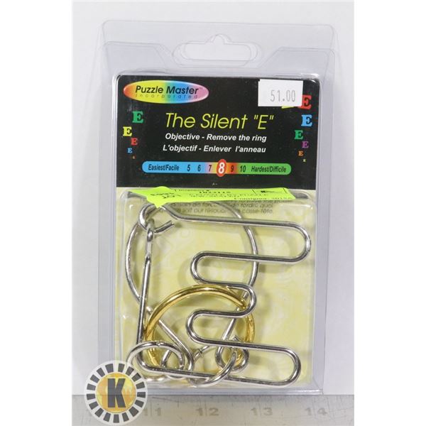 MISC. WIRE PUZZLE BY PUZZLE MASTER, NEW, SEALED