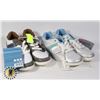 Image 1 : SHOES KIDS US SIZE 35 PAIR OF 2 ASSORTED COLORS