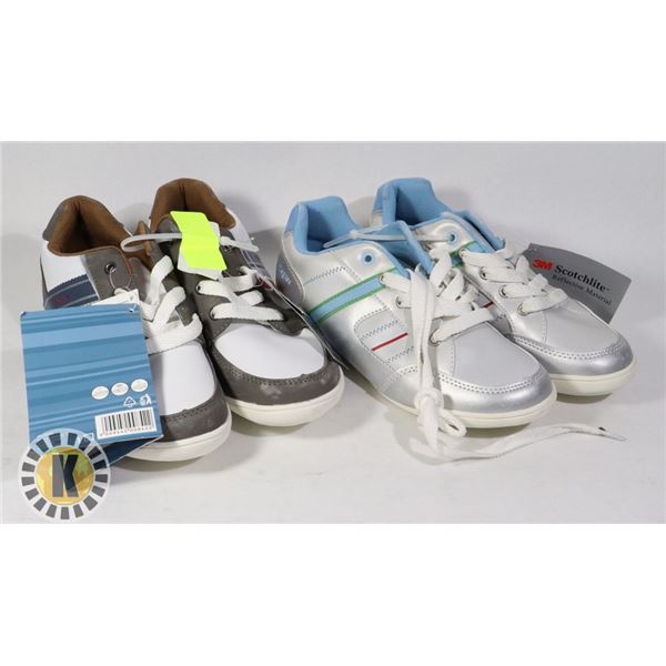 SHOES KIDS 2 PAIR OF SHOES SIZE 32 AND 33