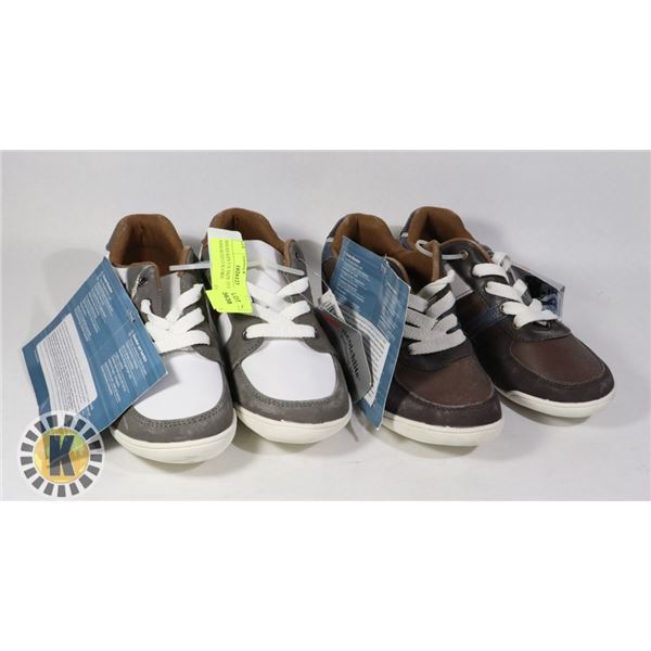 SHOES KIDS US SIZE 35 PAIR OF 2 ASSORTED COLORS