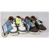 Image 1 : SHOES KIDS US SIZE 35 PAIR OF 2 ASSORTED COLORS