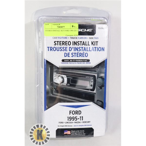 STEREO INSTALL KIT FORD 1995-2011