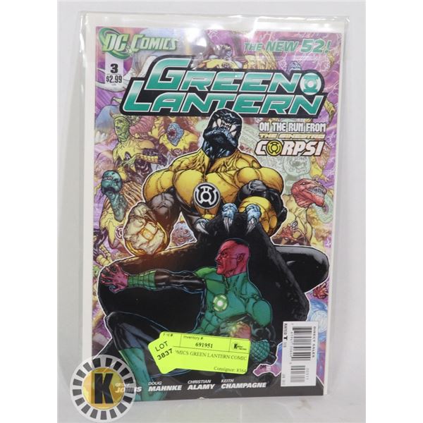 DC COMICS GREEN LANTERN COMIC BOOK