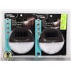 Image 1 : TWO NEW SOLAR FENCE LIGHTS