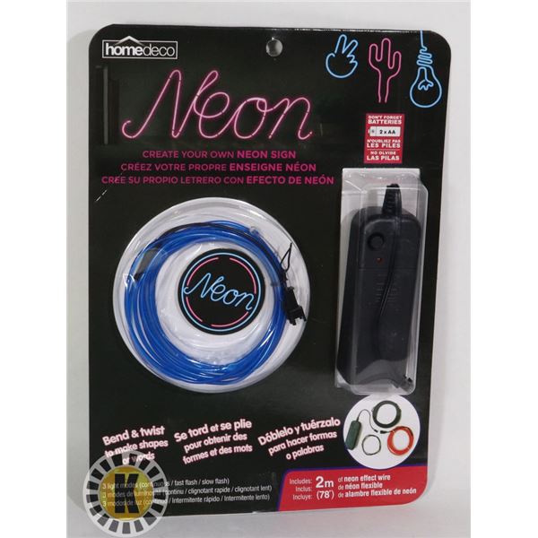NEW BLUE NEON LIGHT CREATOR