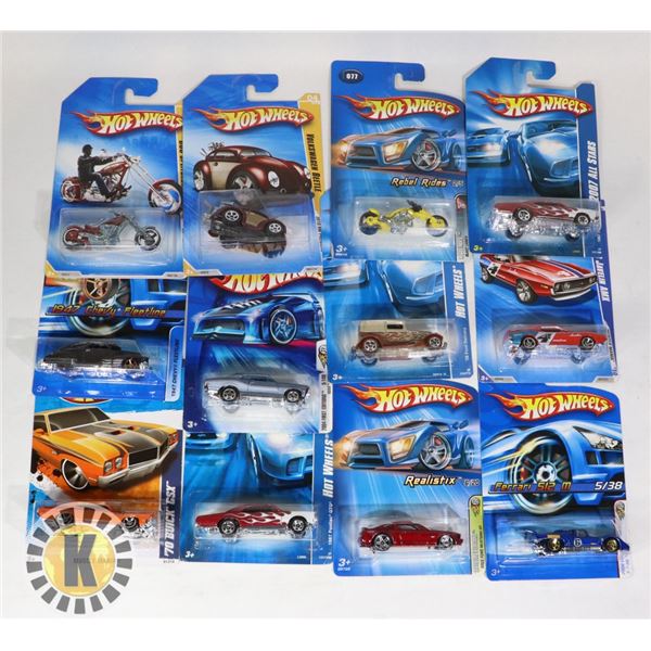 HOTWHEELS ASSORTED BAG OF 12