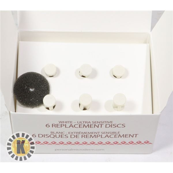 PMD 6 REPLACEMENT DISCS  WHITE