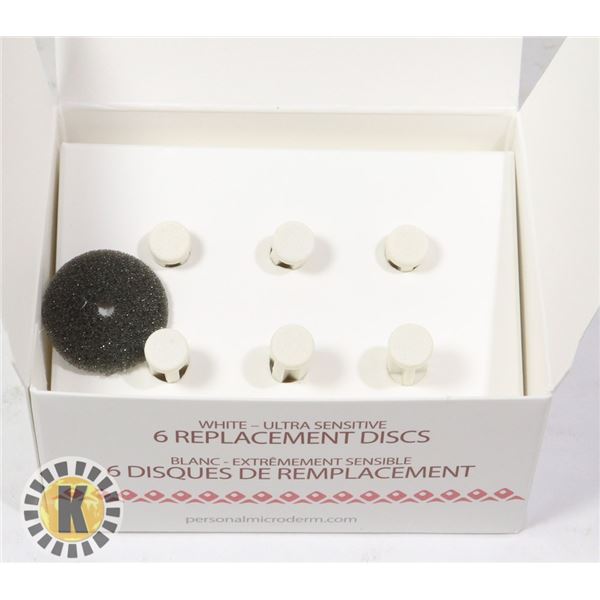 PMD 6 REPLACEMENT DISCS  WHITE