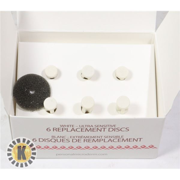 PMD 6 REPLACEMENT DISCS  WHITE