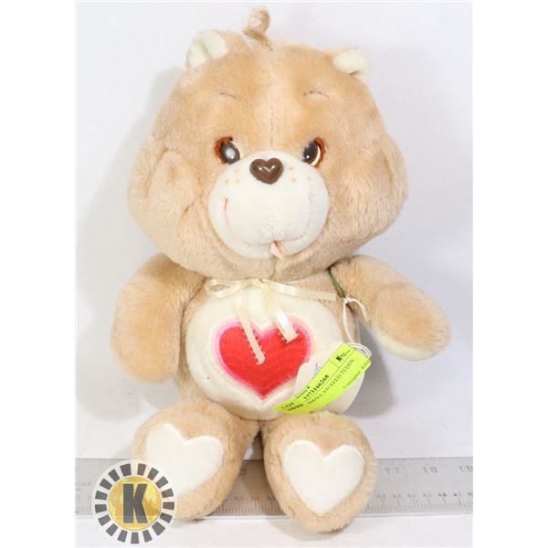 VINTAGE CARE BEAR STUFFED ANIMAL