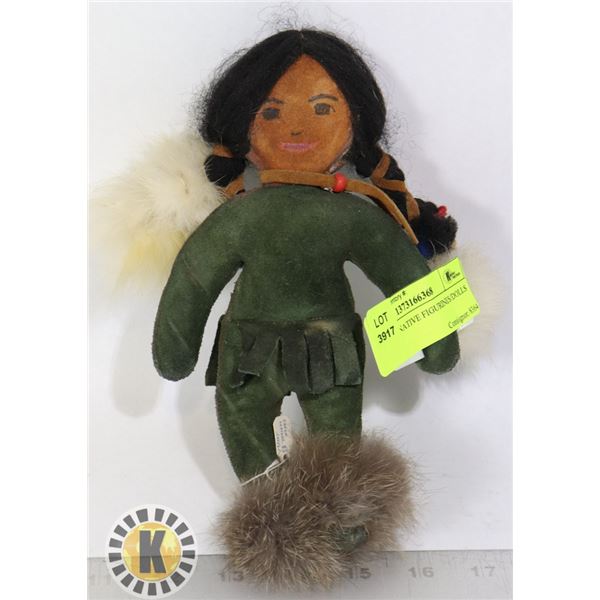 VINTAGE NATIVE FIGURINES/DOLL