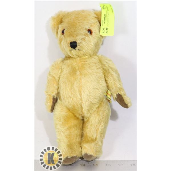 VINTAGE STUFFED TEDDY BEAR