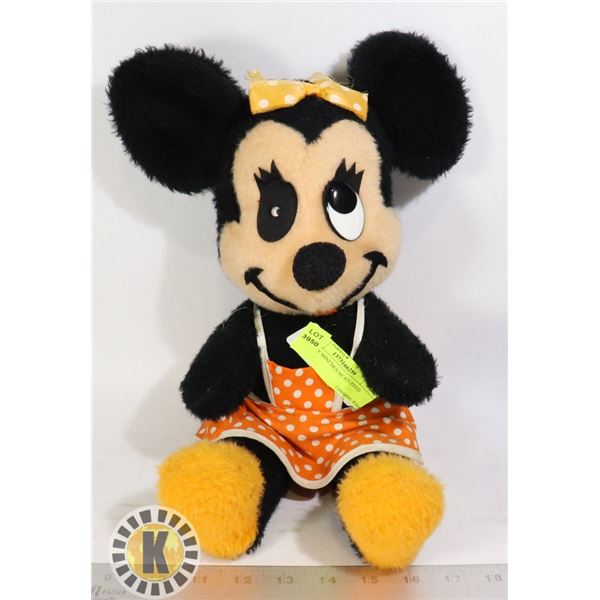 MICKEY MINI MOUSE STUFFED ANIMAL