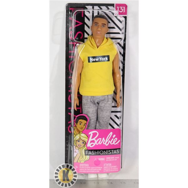 BARBIE FASHIONISTAS COLLECTIBLE DOLL, NEW