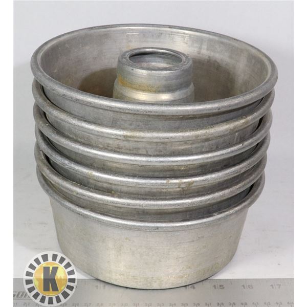 SET OF 3 ANGEL FOOD CAKE PANS