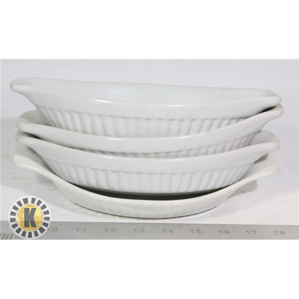 SET OF 4 LASAGNA DISHES MEDIUM