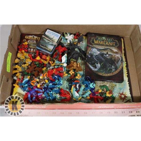 MAGIC THE GATHERING FIGURES & WARCRAFT  SET
