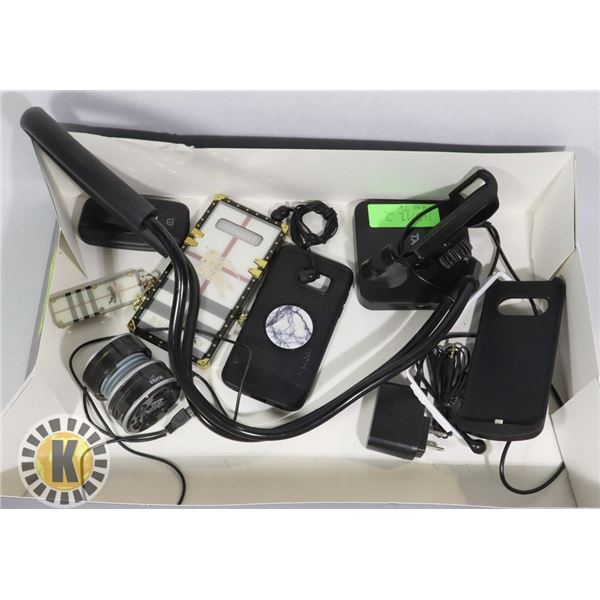 IPHONE CHARGERS & CASES & I HOME BLUETOOTH