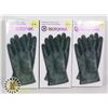Image 1 : THEE PAIRS ISOTONER WOMEN'S LEATHER GLOVES