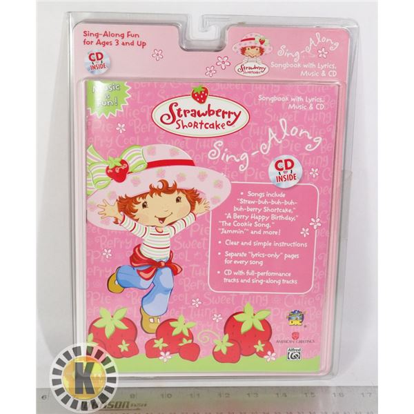 STRAWBERRY SHORTCAKE SING ALONG BOOK WITH CD