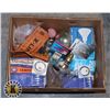 Image 1 : BOX OF ASSORTED LIGHT BULBS
