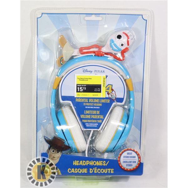DISNEY PIXAR CORDED HEADPHONES