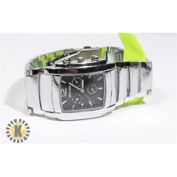 MENS ORIANDO SQUARE HEAD WATCH