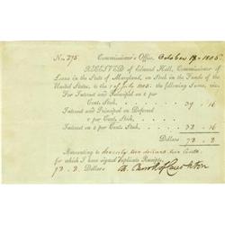 Signer Charles Carrollton of Carrollton DS