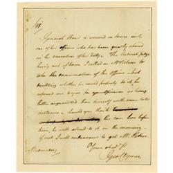 George Clymer Autograph Letter Signed