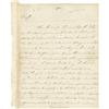 Image 1 : Thomas Fitzsimons Autograph Letter Signed; 1789