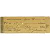 Image 1 : Nicholas Gilman 1800 Check Signed Constitution