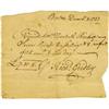 Image 1 : Richard Gridley Autograph Document Signed