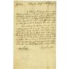 James Hamilton Letter Signed as Lt. Governor