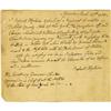 Revolutionary War: Roswell Hopkins Letter Signed